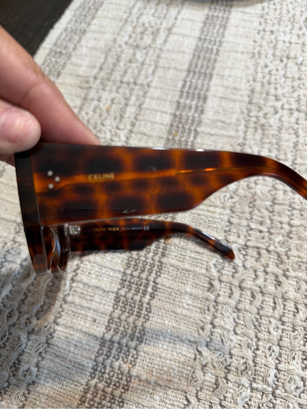 Celine women’s Tortoiseshell Sunglasses with Brown Lenses - Picture 9 of 9